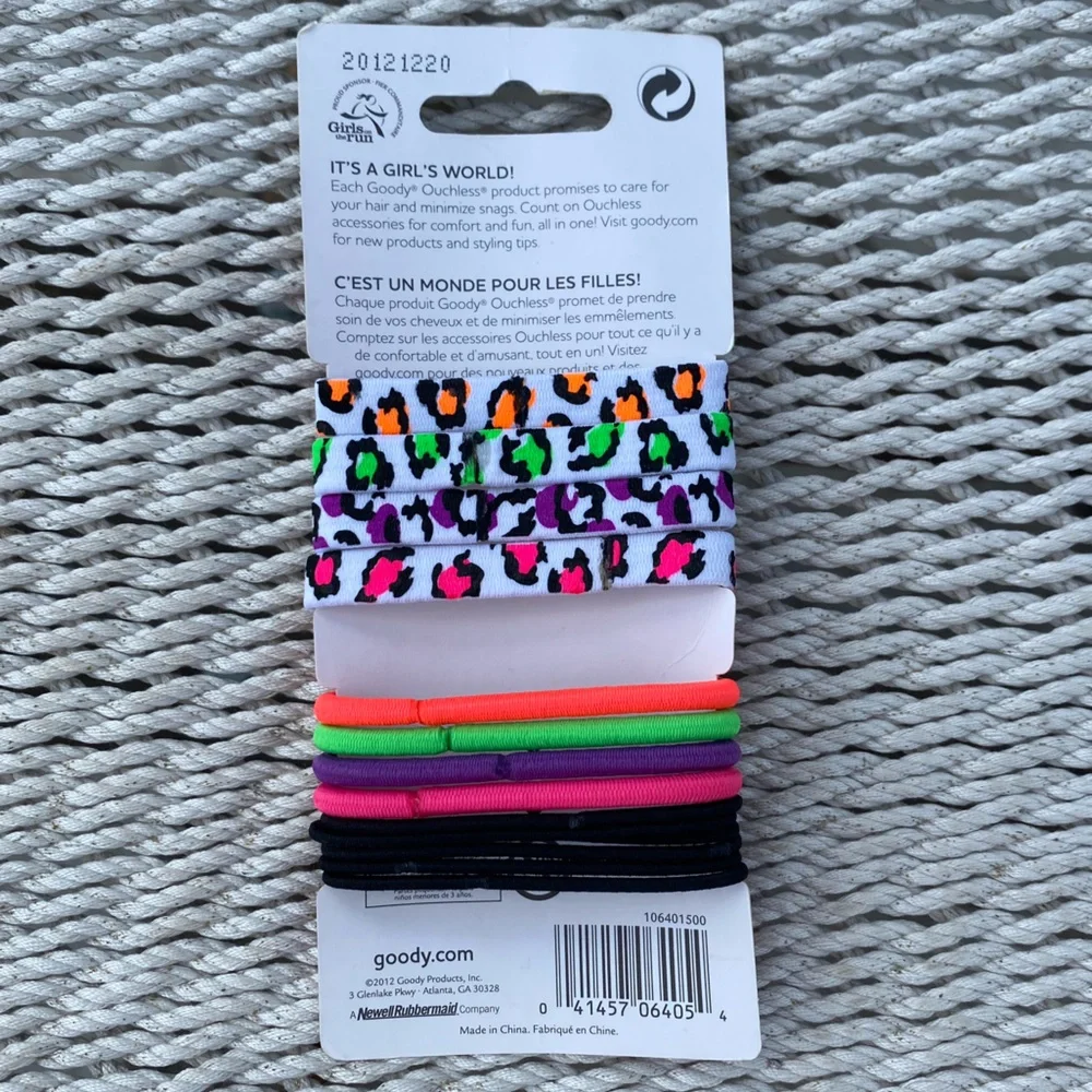 NWT Goody Ouchless Hair Elastics